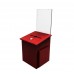 FixtureDisplays® Box, Comment Collection Suggestion Donation Ballot w/ Sign Holder 7